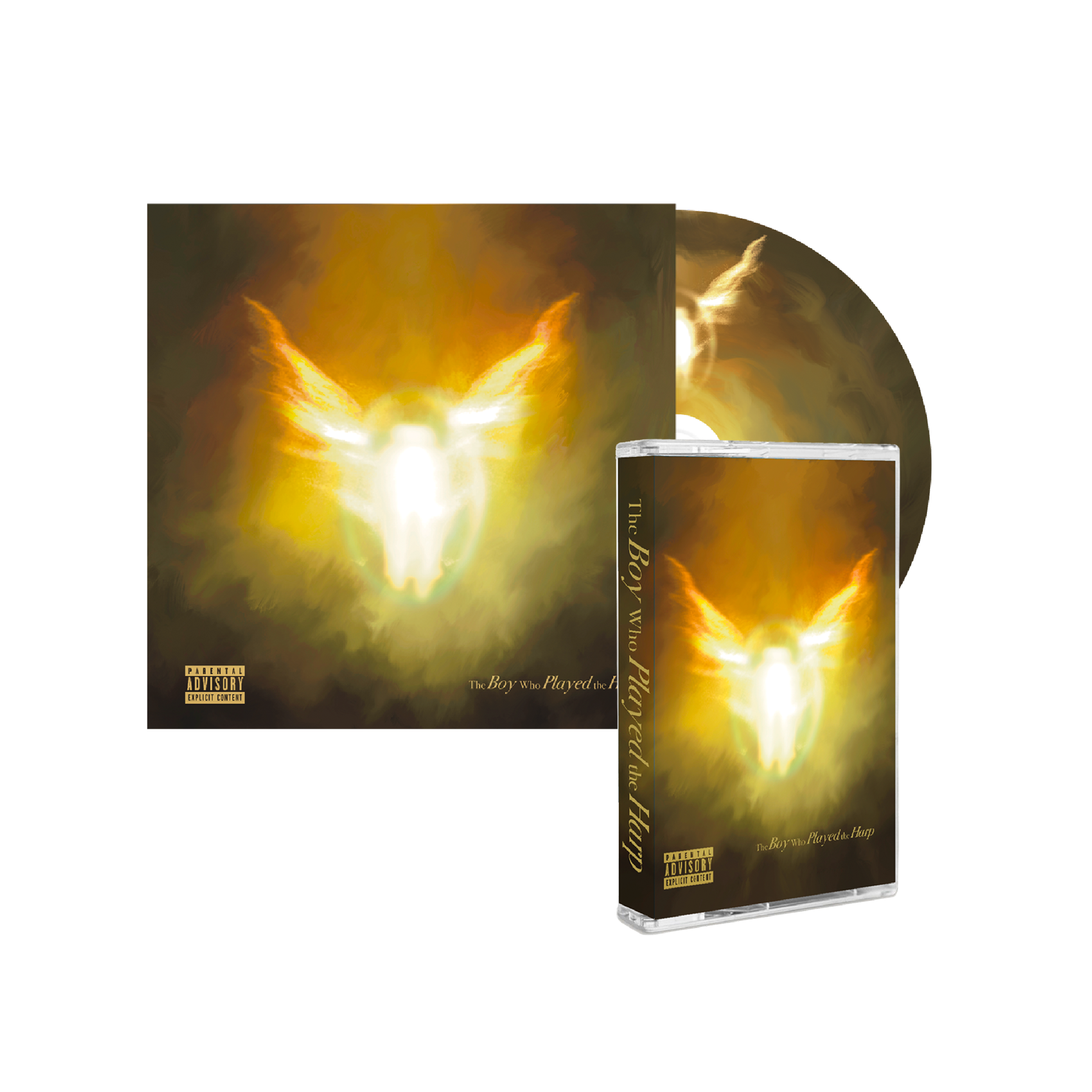 The Boy Who Played the Harp CD & Exclusive Gold Cassette