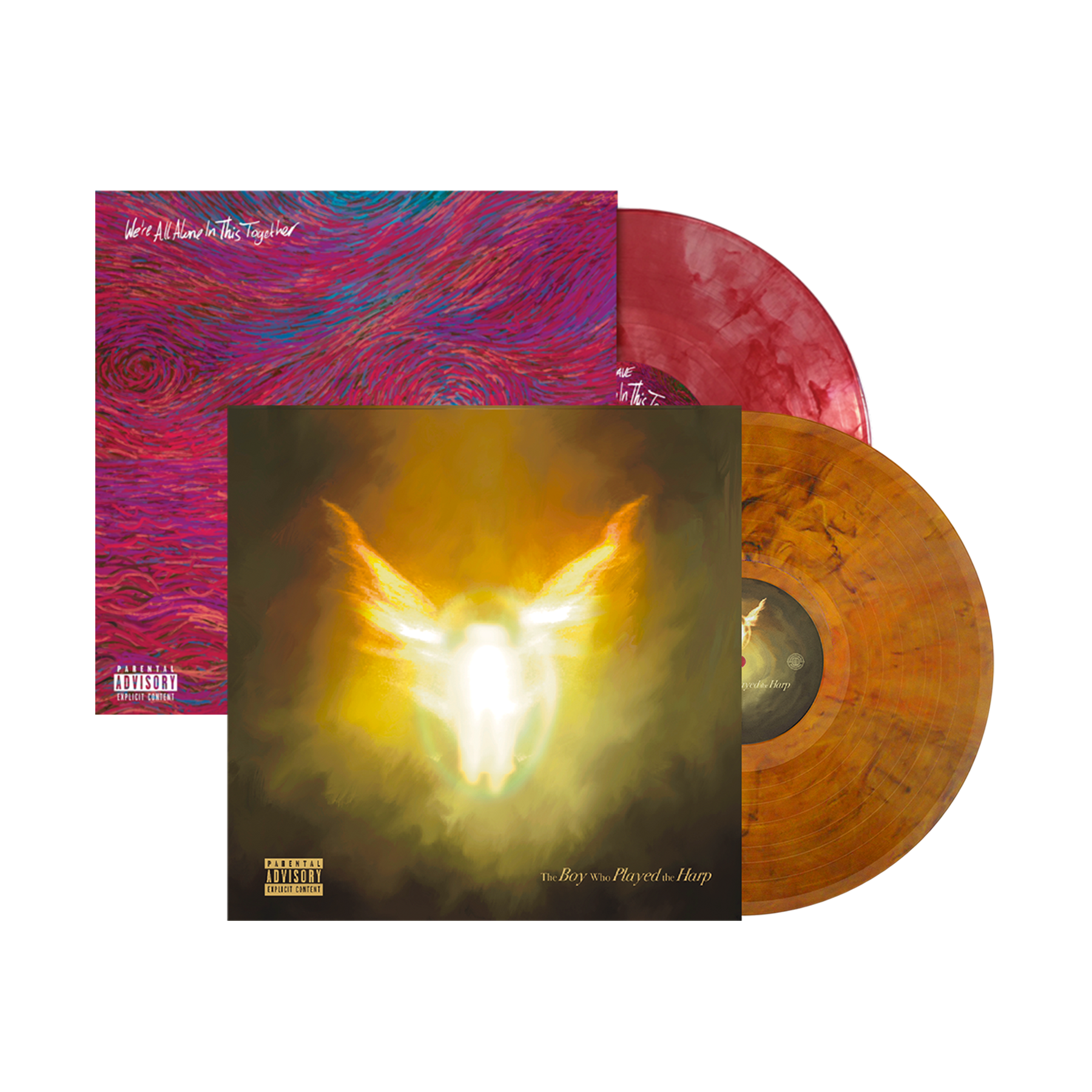 The Boy Who Played the Harp & We Are All Alone In This Together Vinyl