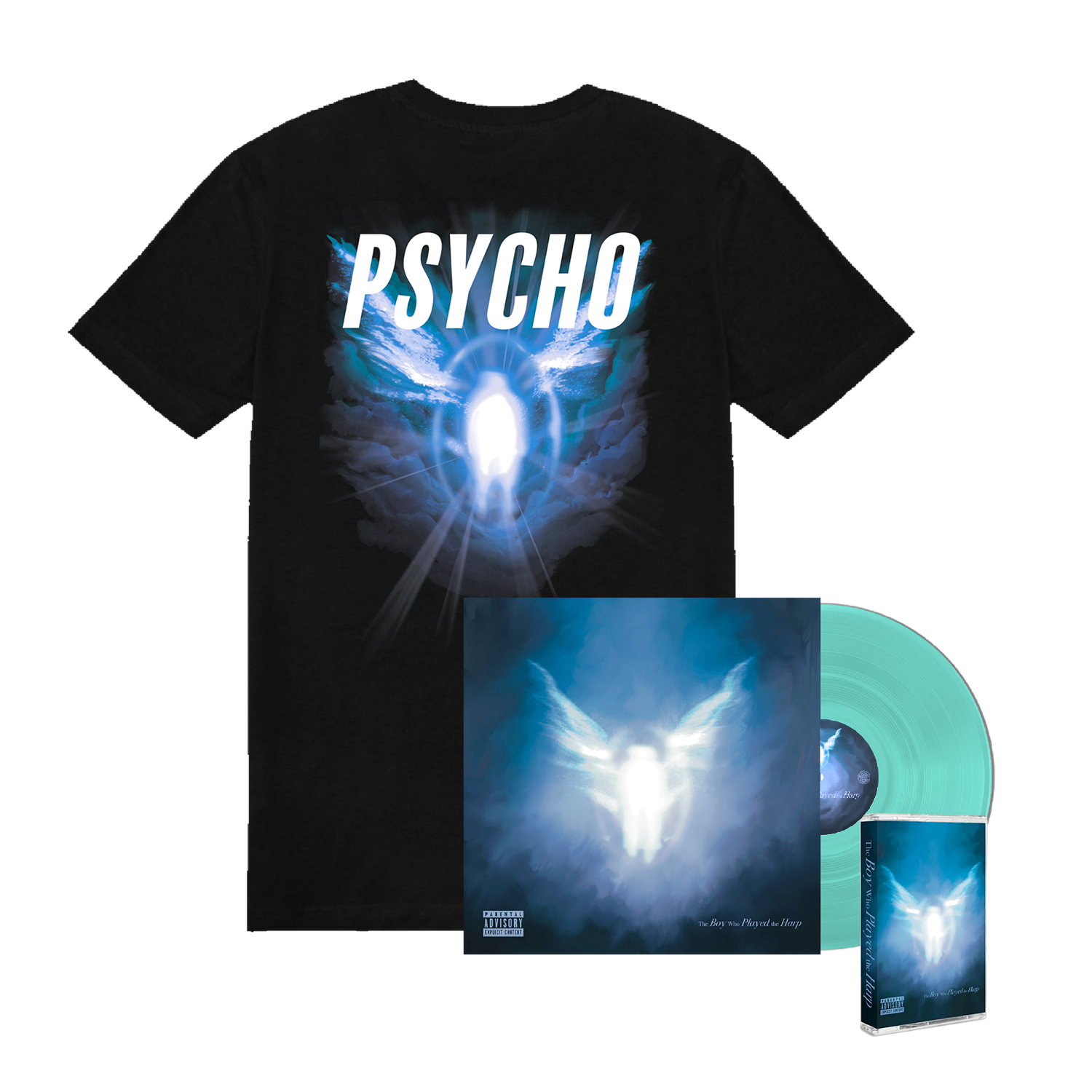 Sacred Psycho Blue Bundle Vinyl & Cassette