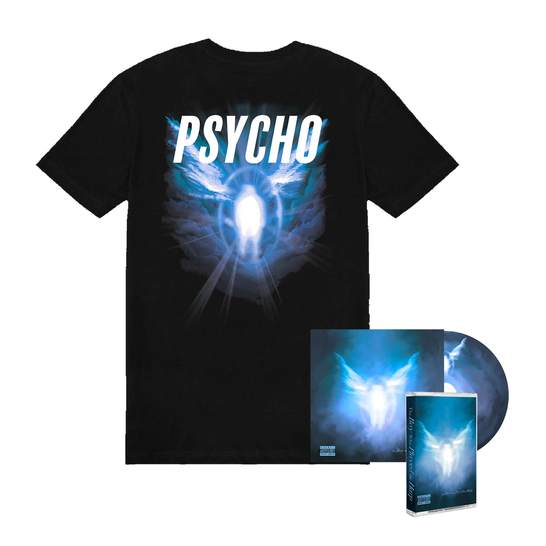 Sacred Psycho Blue Bundle CD & Cassette