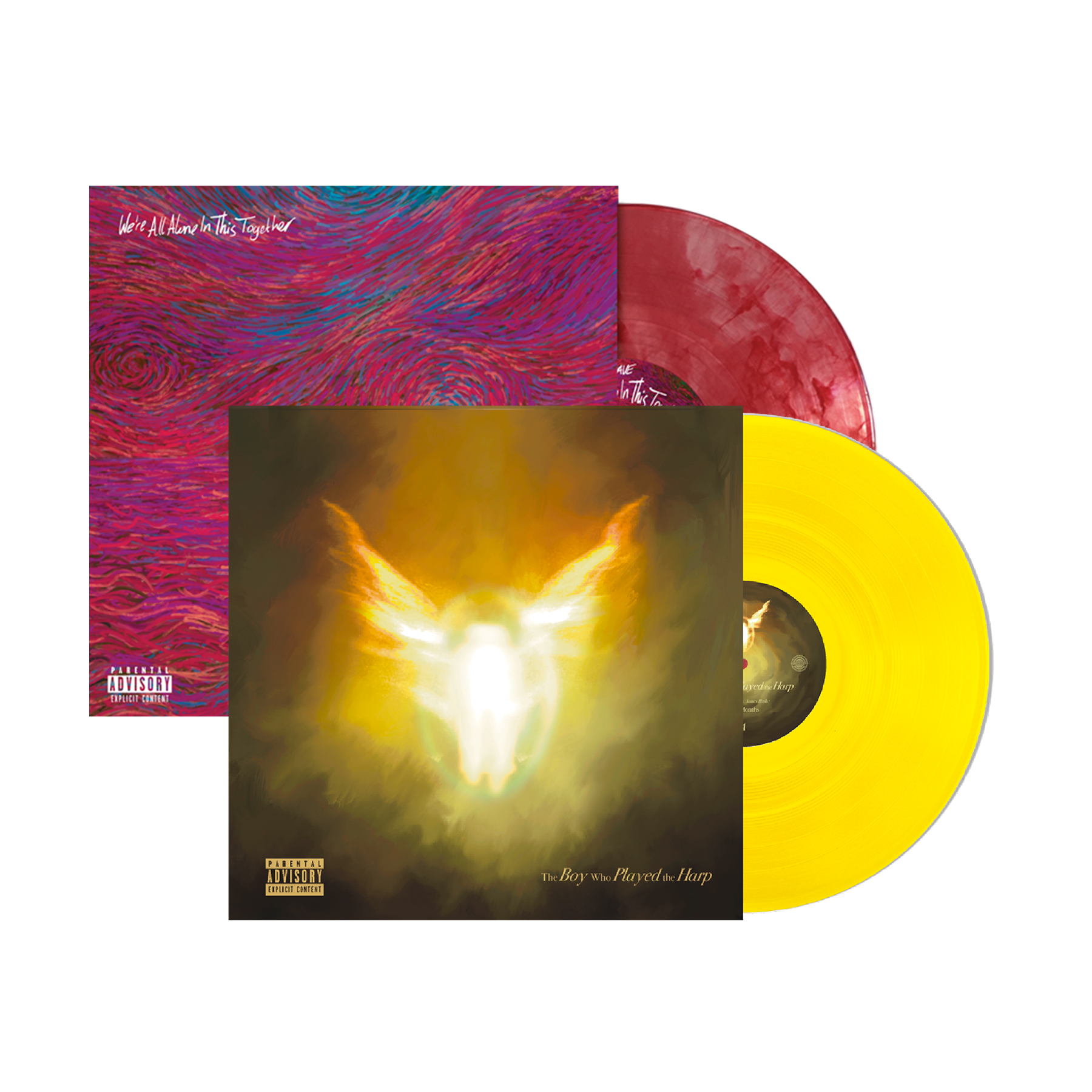 The Boy Who Played the Harp & We Are All Alone In This Together Vinyl